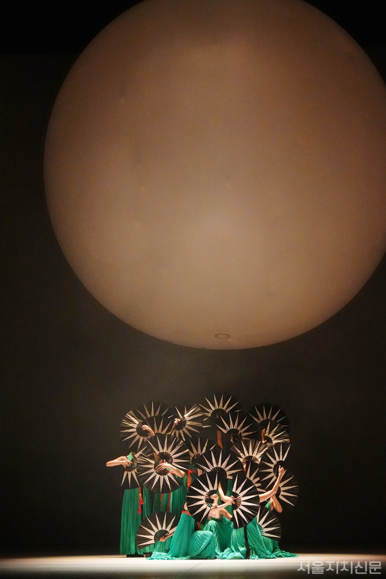 ▲ 국립무용단 신작 '미인' 최종 드레스리허설 장면 시연