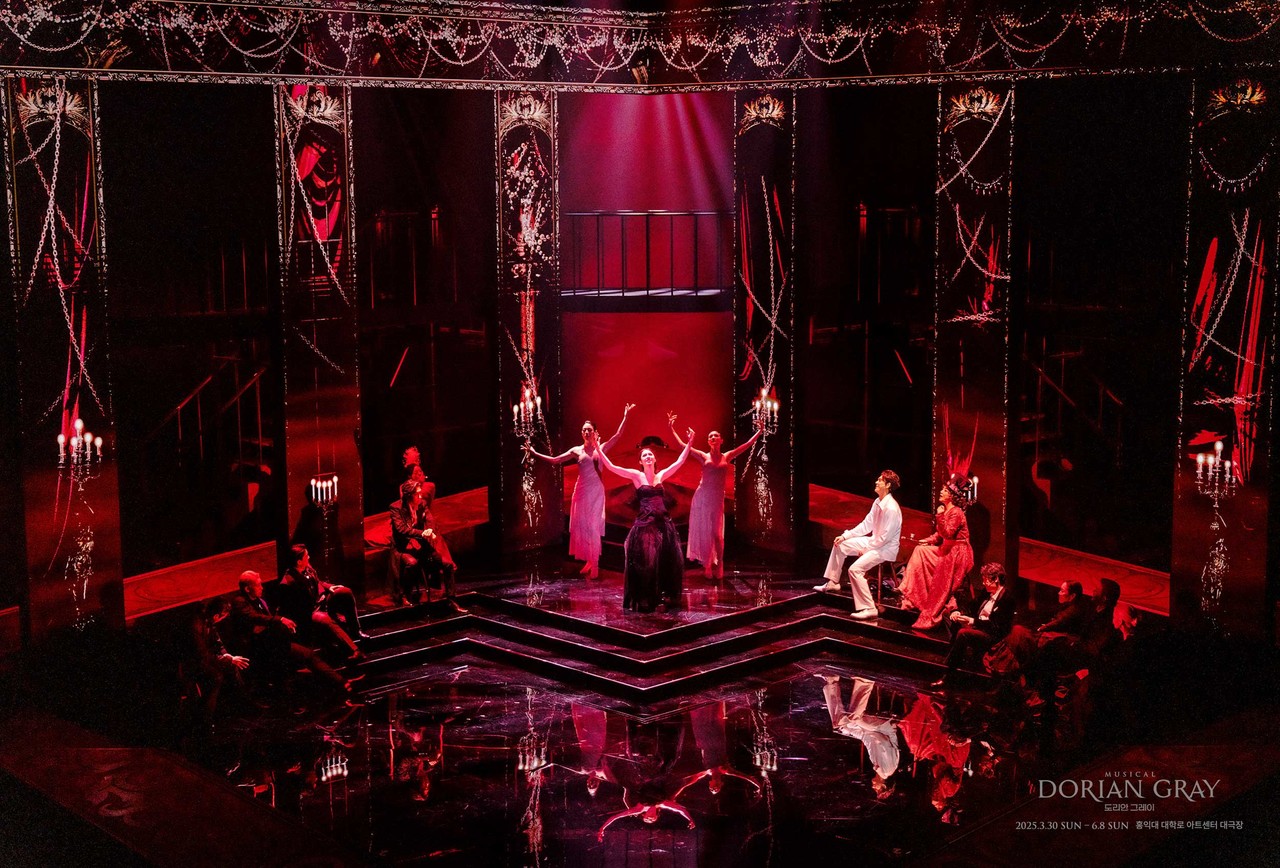 ▲ 25 뮤지컬 도리안 그레이 개막 공연 사진