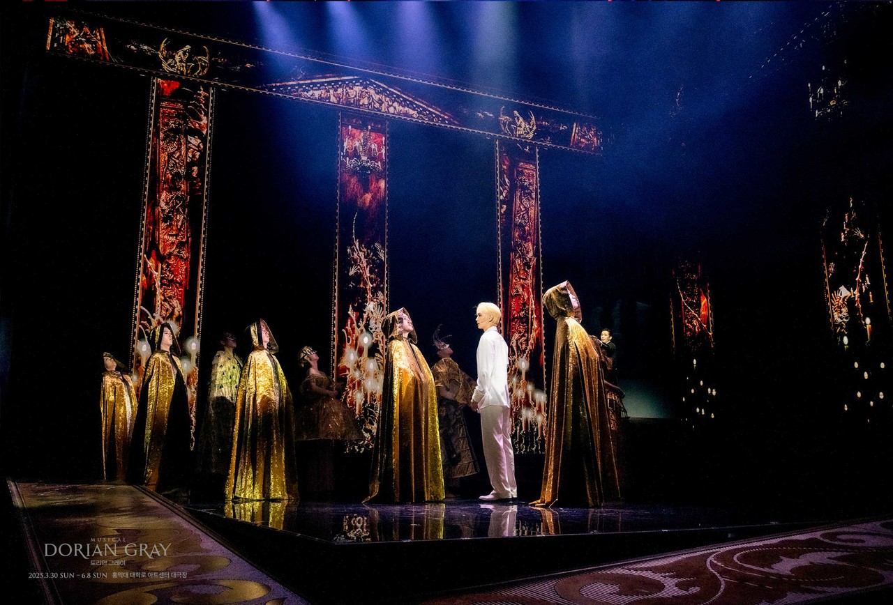 ▲ 25 뮤지컬 도리안 그레이 개막 공연 사진