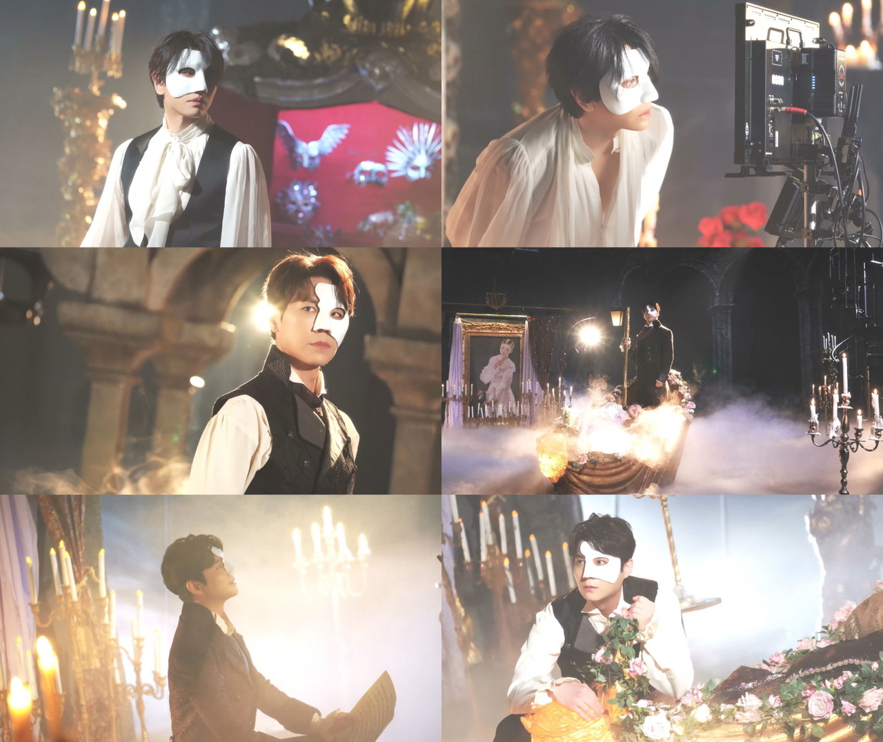 [뮤지컬 팬텀] 메이킹 영상 캡처 ㅣ 제공 EMK뮤지컬컴퍼니