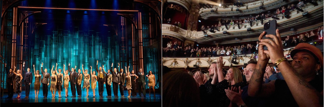 위대한 개츠비_런던 오프닝 나잇 커튼콜 현장ㅣ 제공=오디컴퍼니(주)