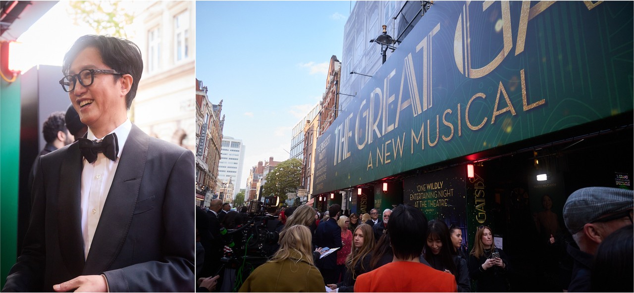 위대한 개츠비_런던 오프닝 나잇 레드카펫 현장 ㅣ제공=오디컴퍼니(주)