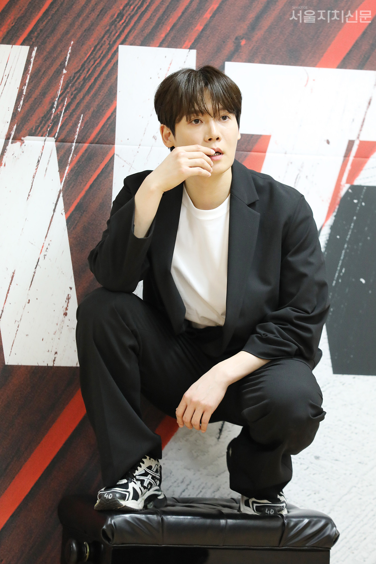 ▲ 장면을 시연 중인 배우 양지원