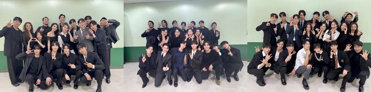 베어 더 뮤지컬 10주년 콘서트 단체 사진 합본