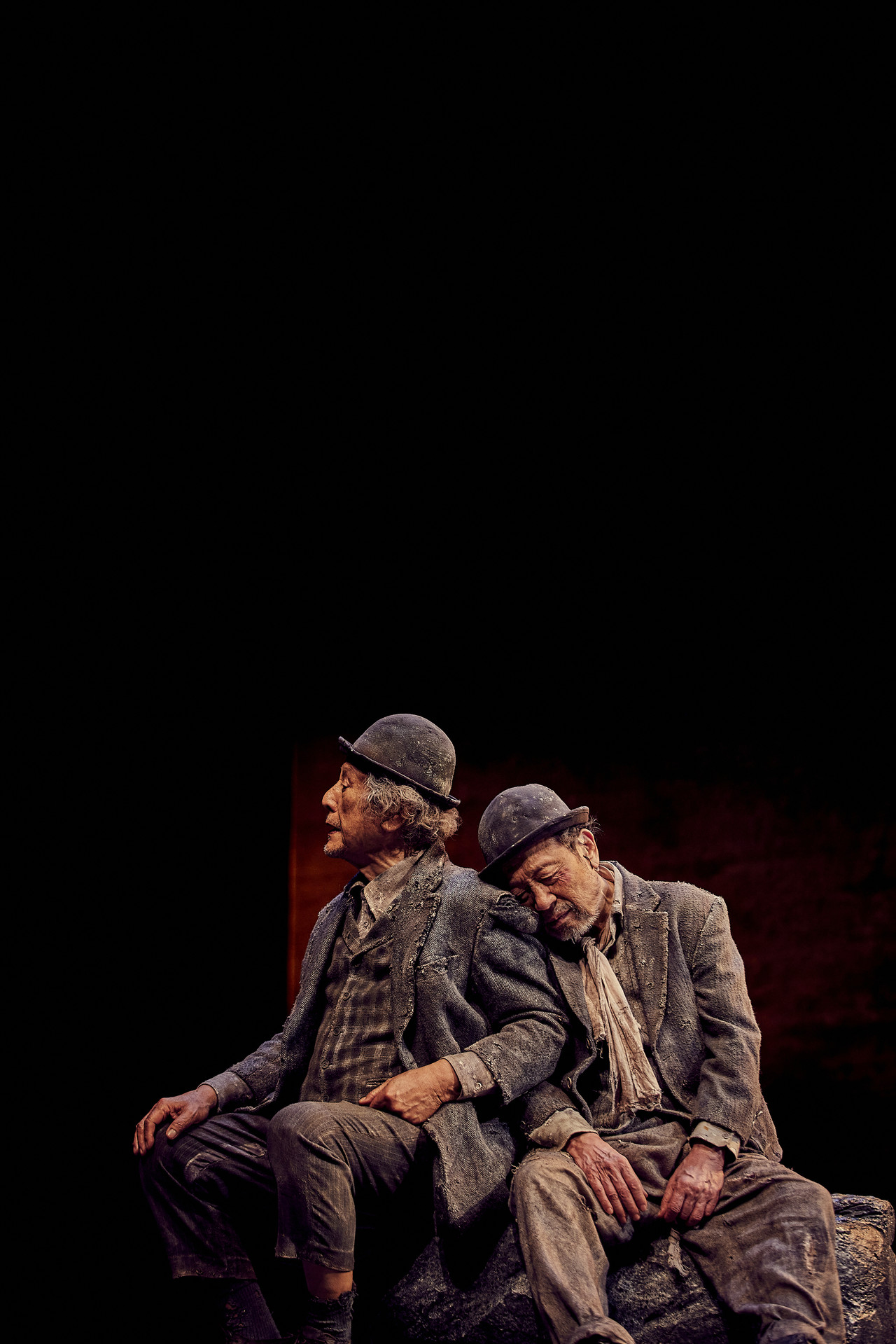 ▲ 신구, 박근형의 '고도를 기다리며' THE FINAL 공연 사진 제공: ㈜파크컴퍼니