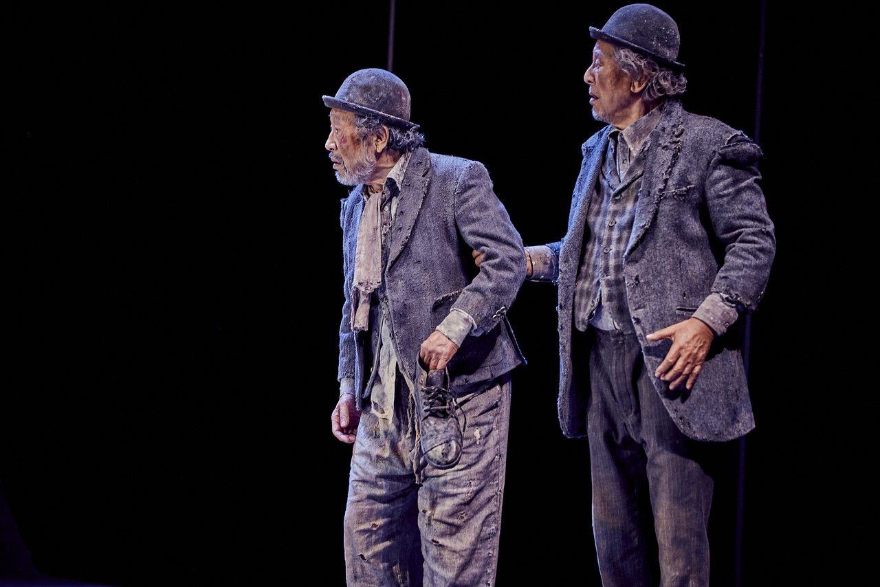 ▲ 신구, 박근형의 '고도를 기다리며' THE FINAL 공연 사진 제공: ㈜파크컴퍼니