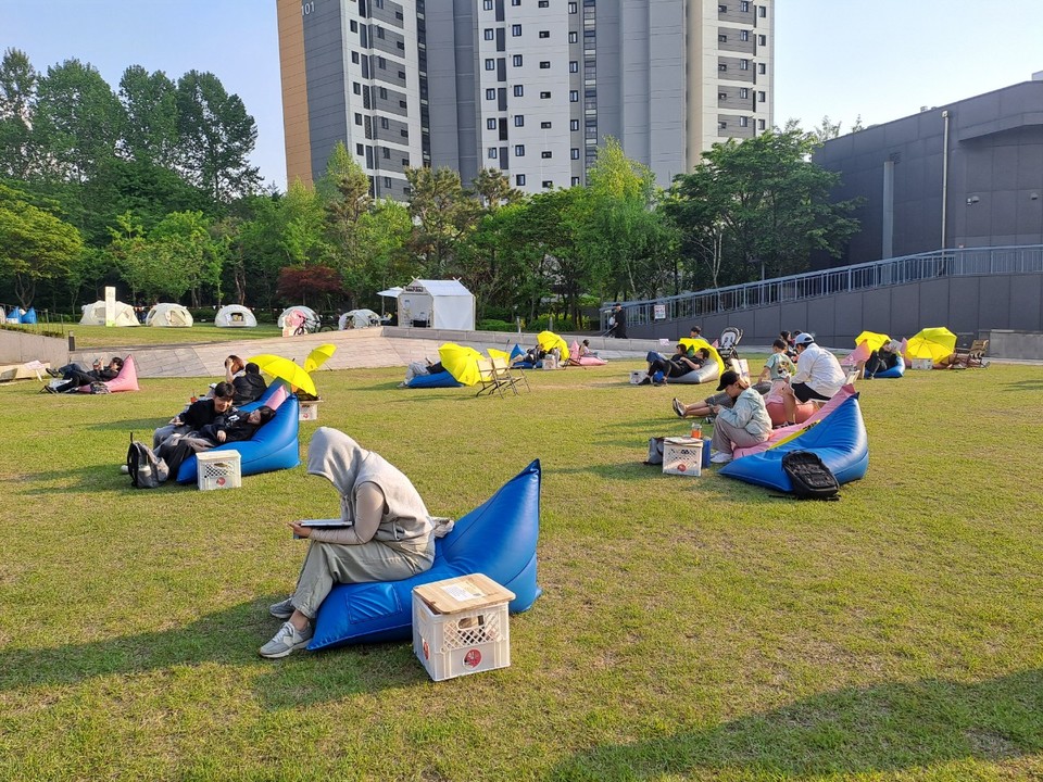 야외도서관 운영