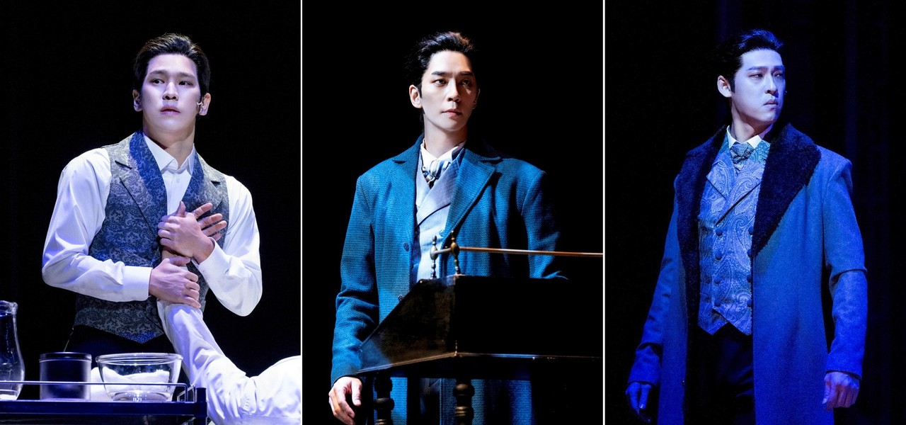 [지킬앤하이드 20주년] 홍광호, 신성록, 최재림(제공.오디컴퍼니㈜)