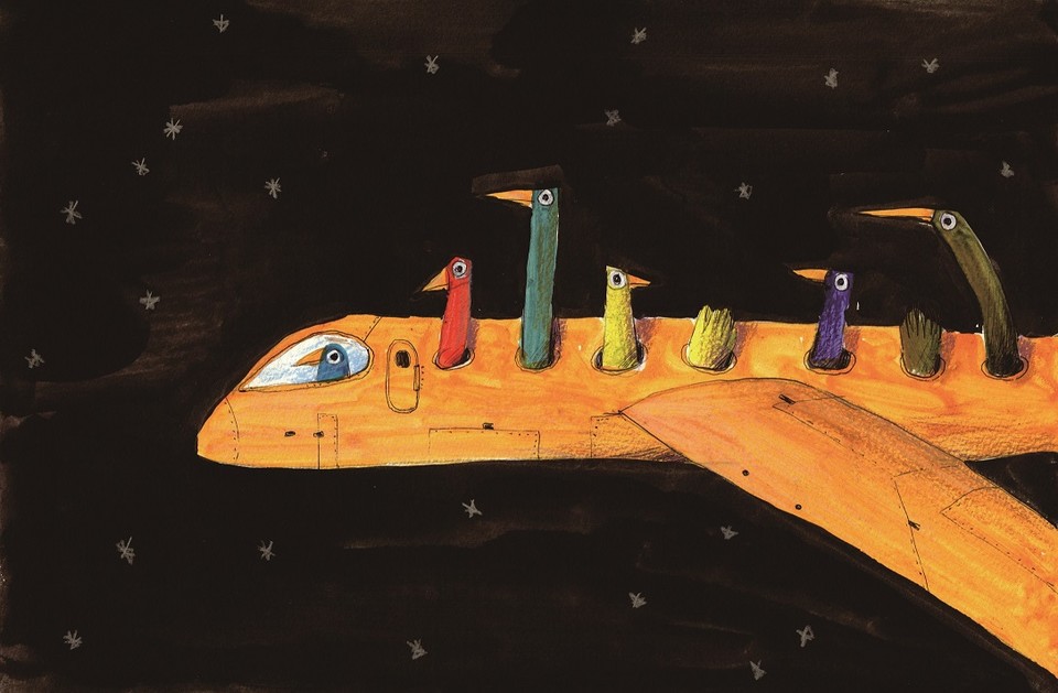 LEGAMI night flight 21x30