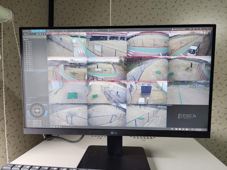 강남탄천파크골프장 CCTV설치