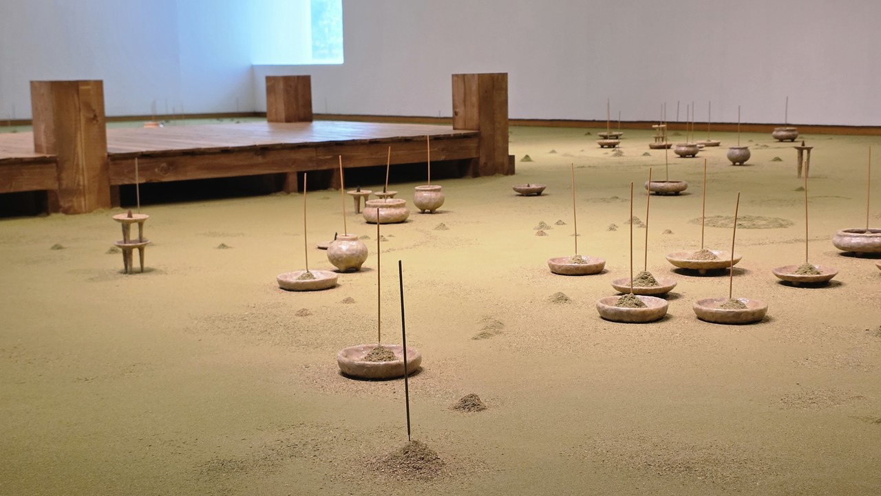 작가명 : 유상우 / 전시명 : 기억이 대지가 되는 곳에서