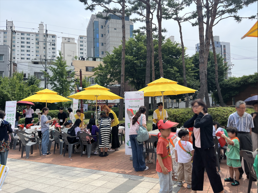 지난해 환경의 날 기념행사 체험 부스 운영 모습