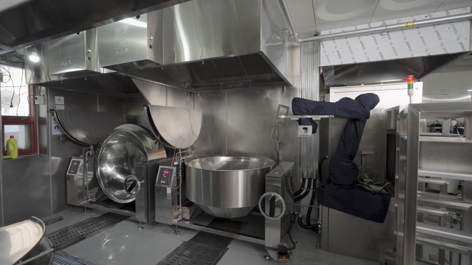 강남구 급식 조리로봇 실증현장