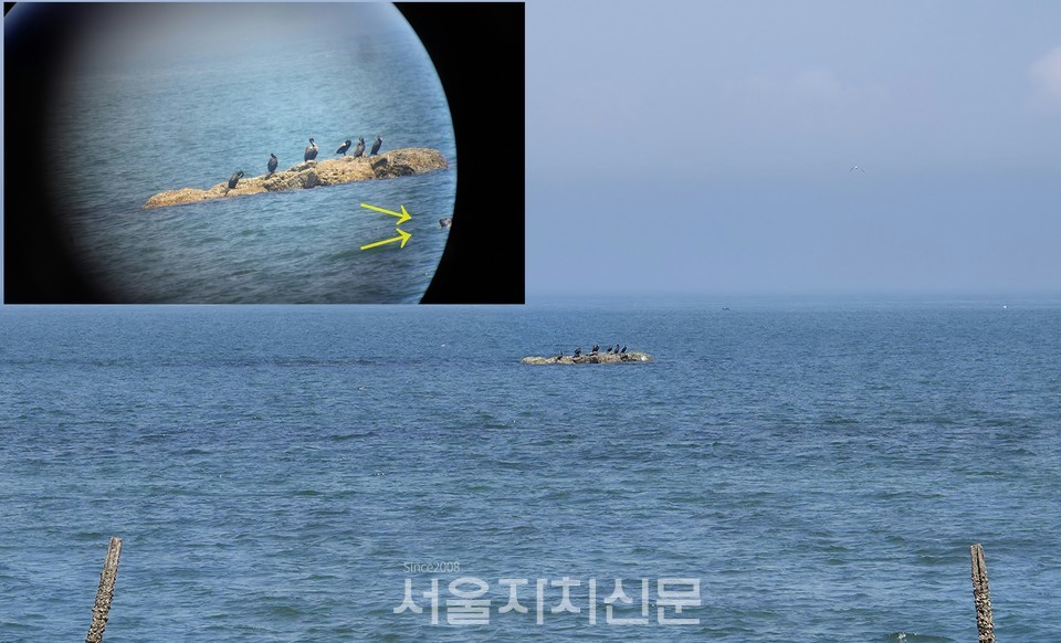 하늬해변 물범바위