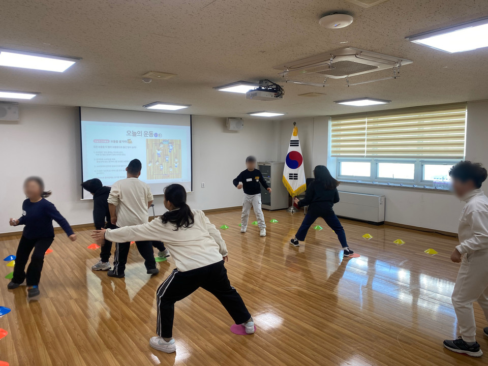 건강캠프 1기 게임형 고강도 운동