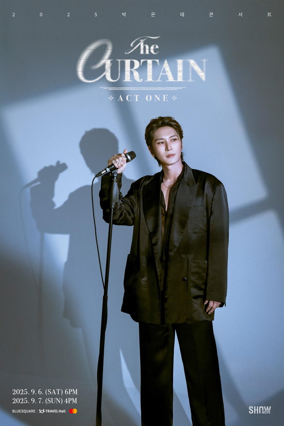 2025 박은태 콘서트 'The Curtain : Act One' 포스터 | 제공 ㈜쇼노트]