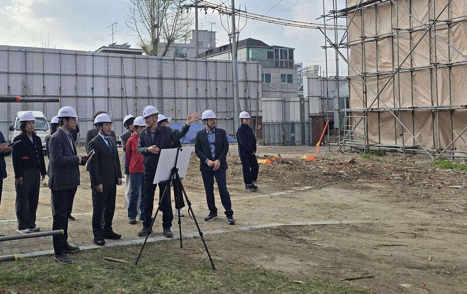 서강석 구청장 현장 점검