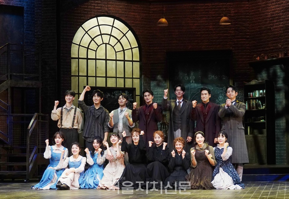 뮤지컬 '마리 퀴리' 프레스콜 포토타임