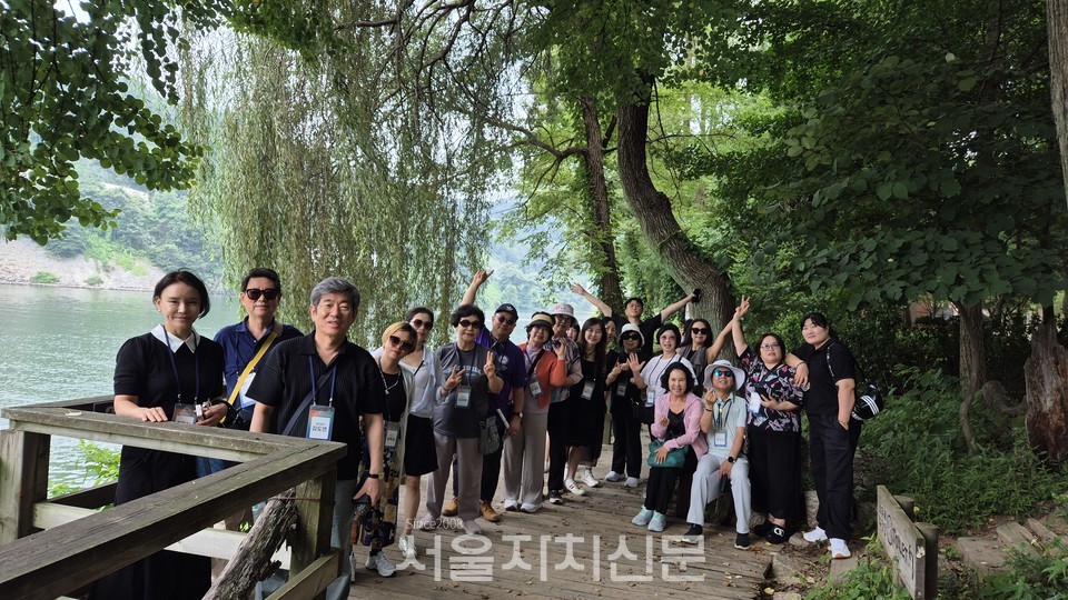 ▲ 2일차 둘레길 탐방.(사진=민주평통 서울강남구협의회)