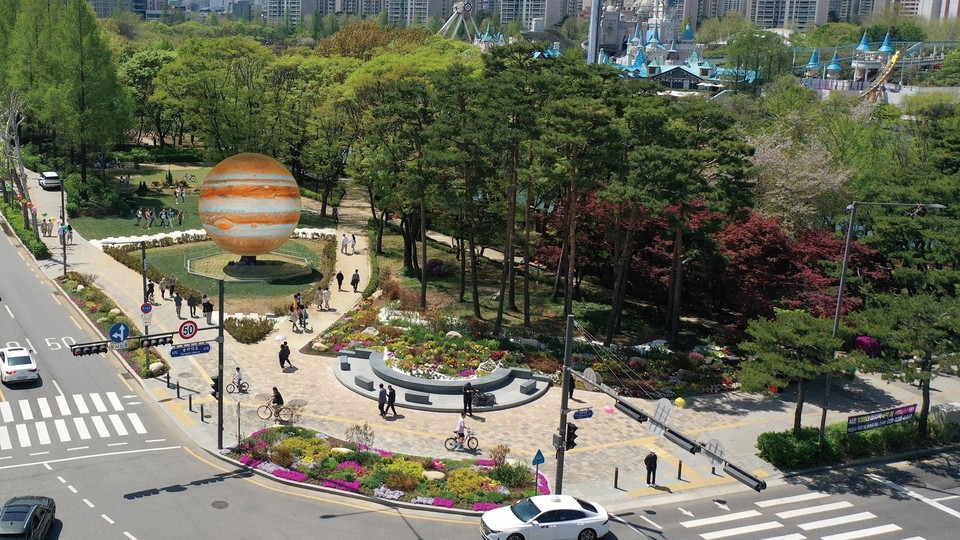 더 스피어 전경