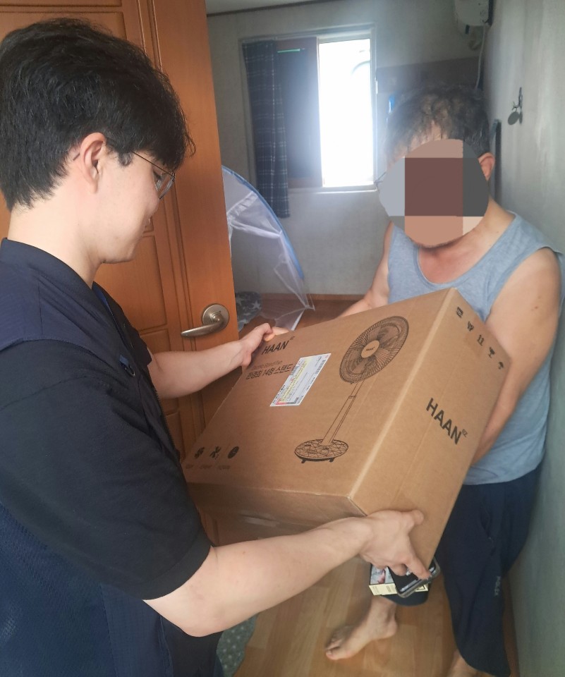 대치2동 주거취약계층 안전한 여름나기 쿨하우스 사업 현장