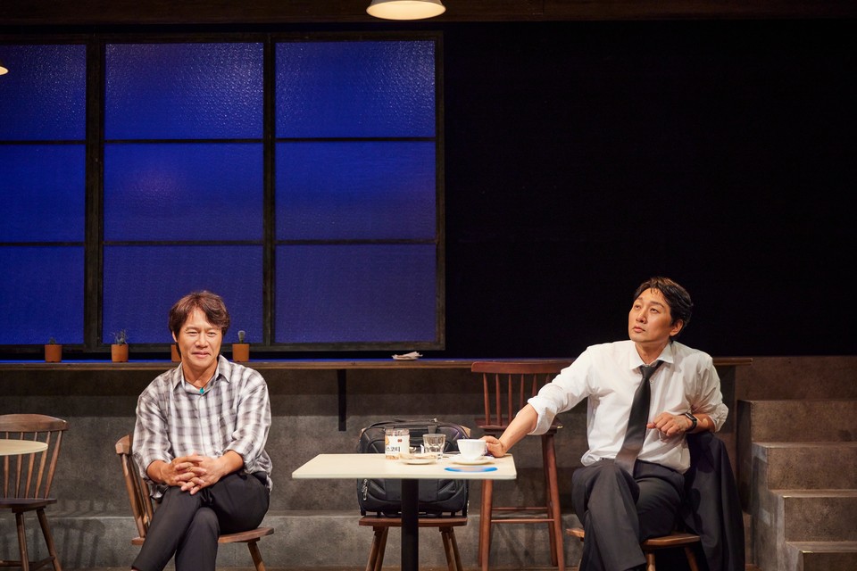 물의 소리 공연 사진(박호산 이석준)