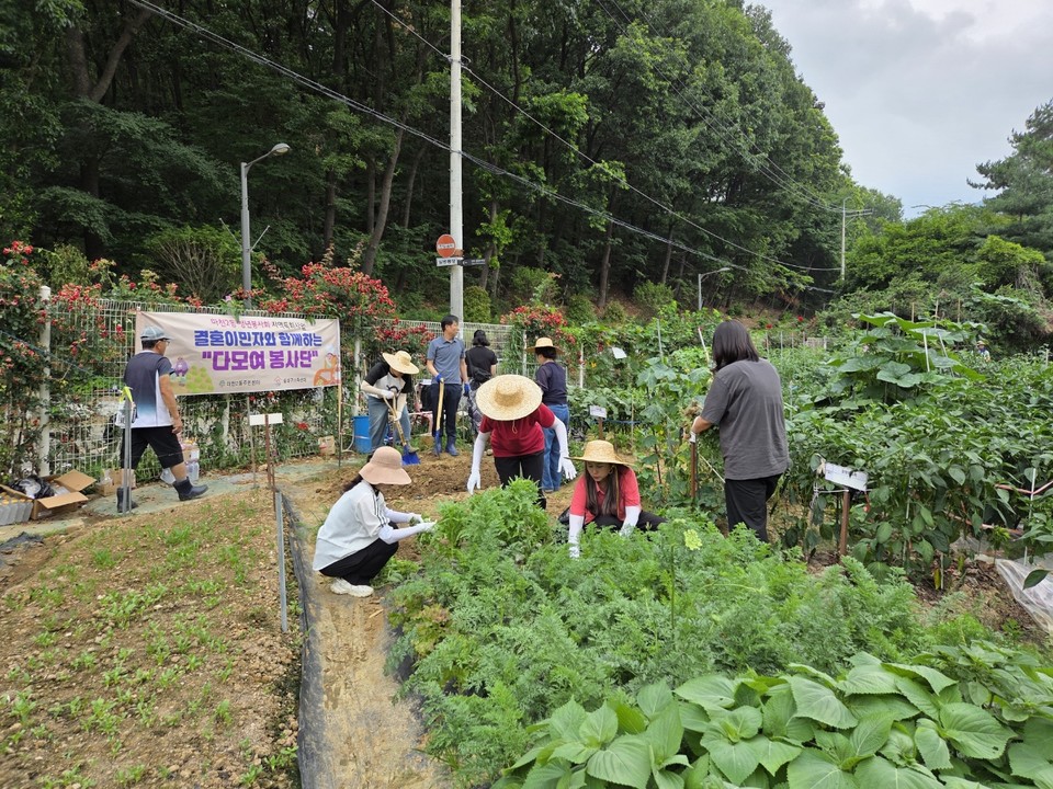 송파구 마천2동 ‘다모여봉사단’ 활동 모습