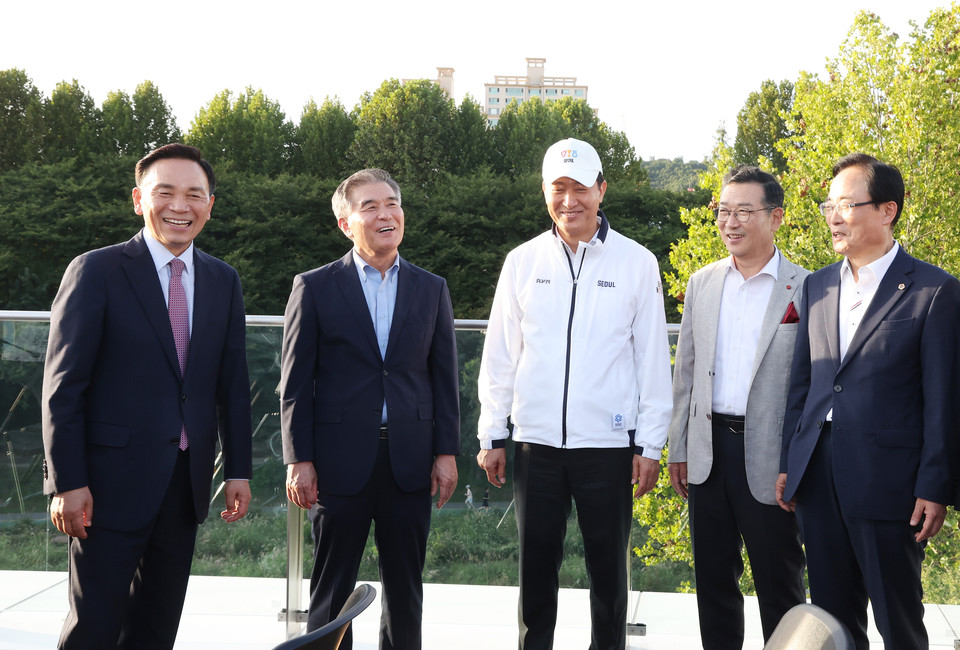 양재천 수변문화쉼터 개관식 1