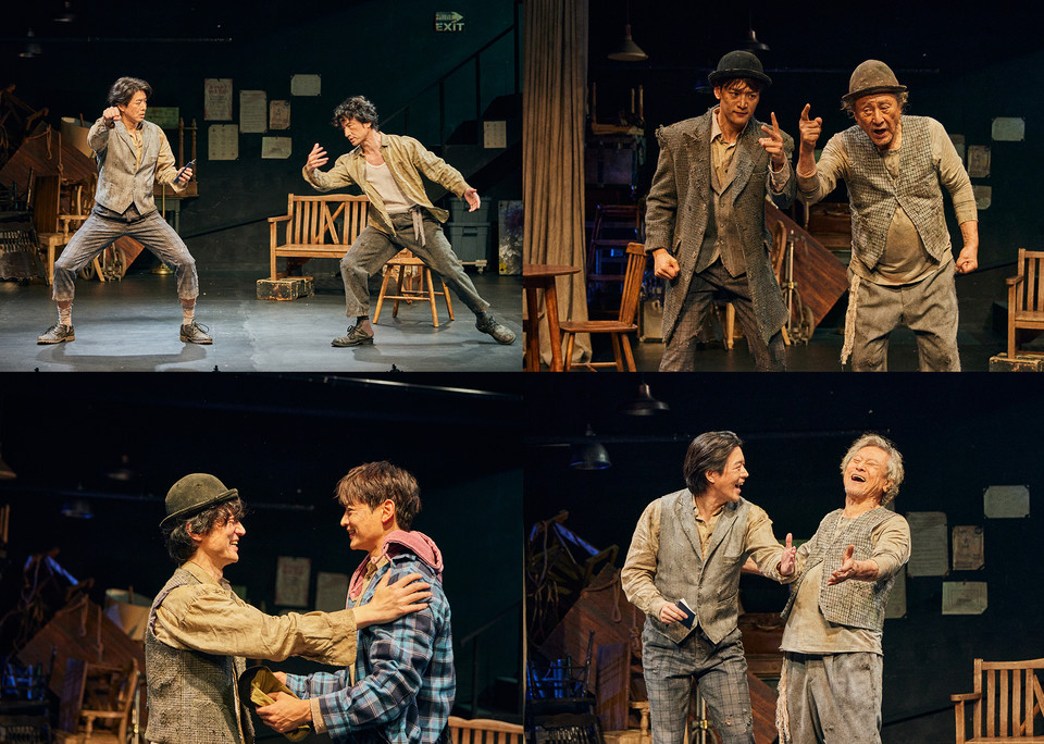 연극 '고도를 기다리며를 기다리며' 공연사진 2. 사진: 양해성