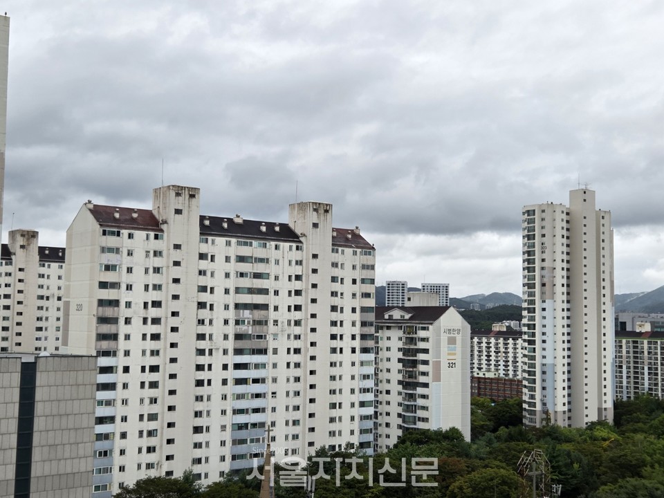 분당구 아파트 전경 (서울자치신문DB)