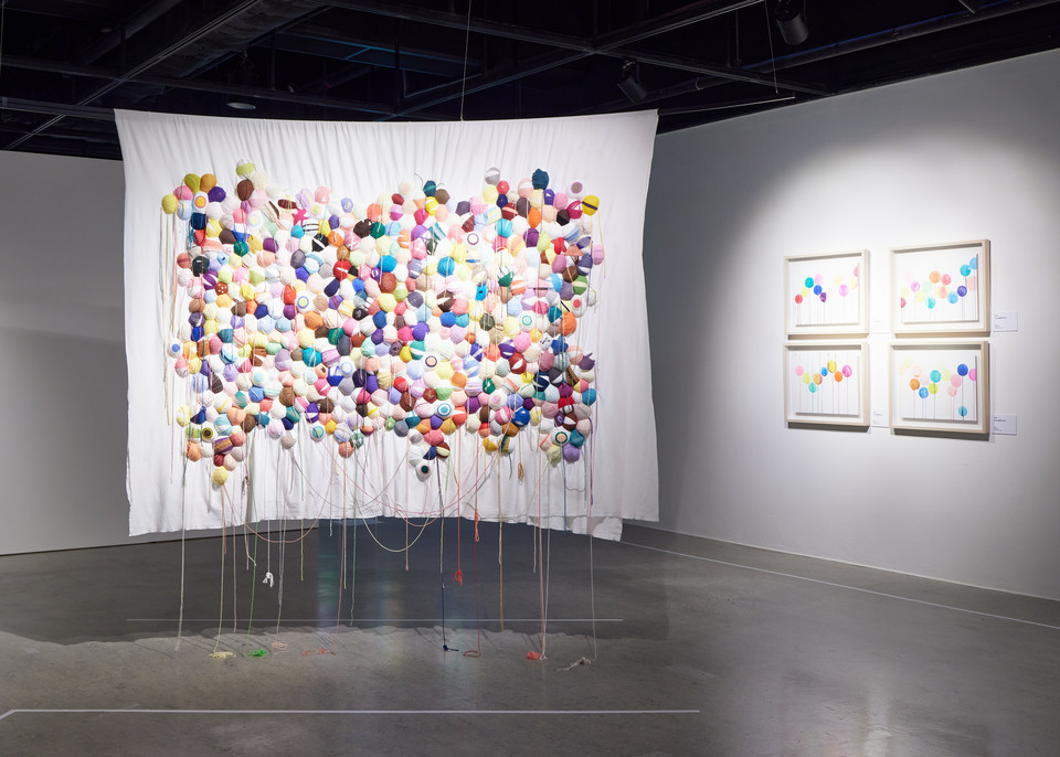 감각의 서사 전시 전경