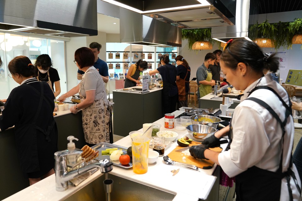 지난 8월 열린 ‘요리로 떠나는 페루 여행’ 수업