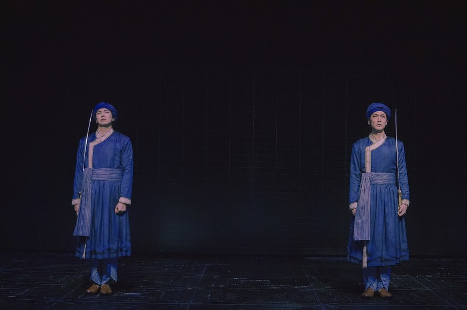 연극 ‘타지마할의 근위병’ 공연 사진(백석광,박은석)