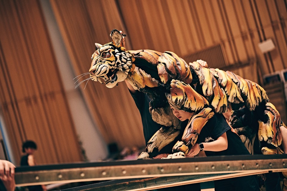 라이프 오브 파이 - 퍼펫 연습 현장