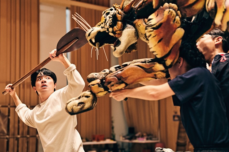 라이프 오브 파이 - 퍼펫 연습 현장