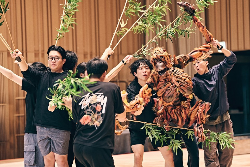 라이프 오브 파이 - 퍼펫 연습 현장