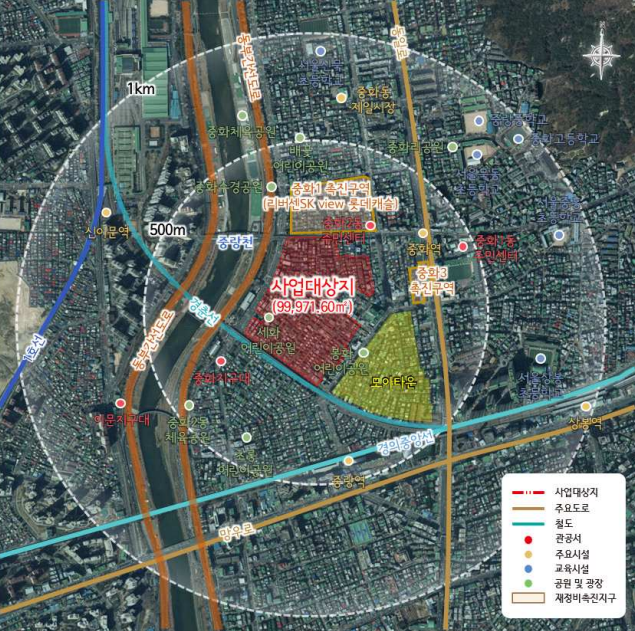 중랑구 중화동 329-38번지 일대 모아타운