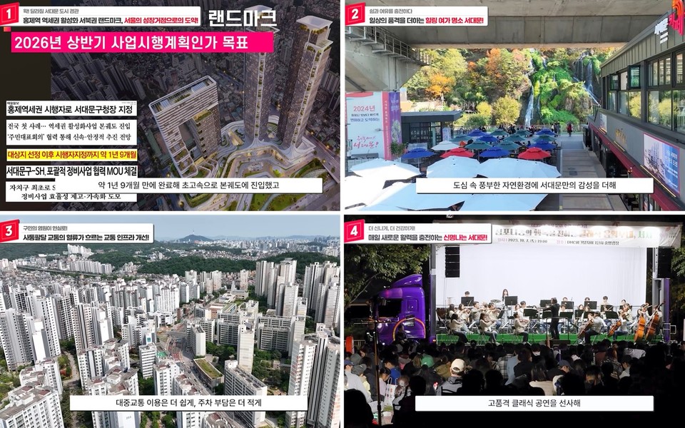 서대문구 종무식에서 2025년 구정 10대 성과 공유