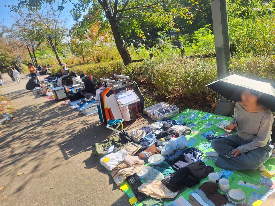 세곡동 한마음 벼룩시장 현장