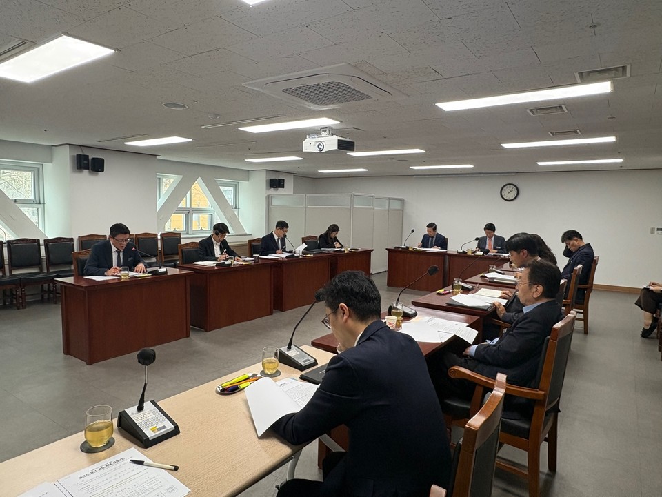 강남구도시관리공단 민원처리 검토 회의